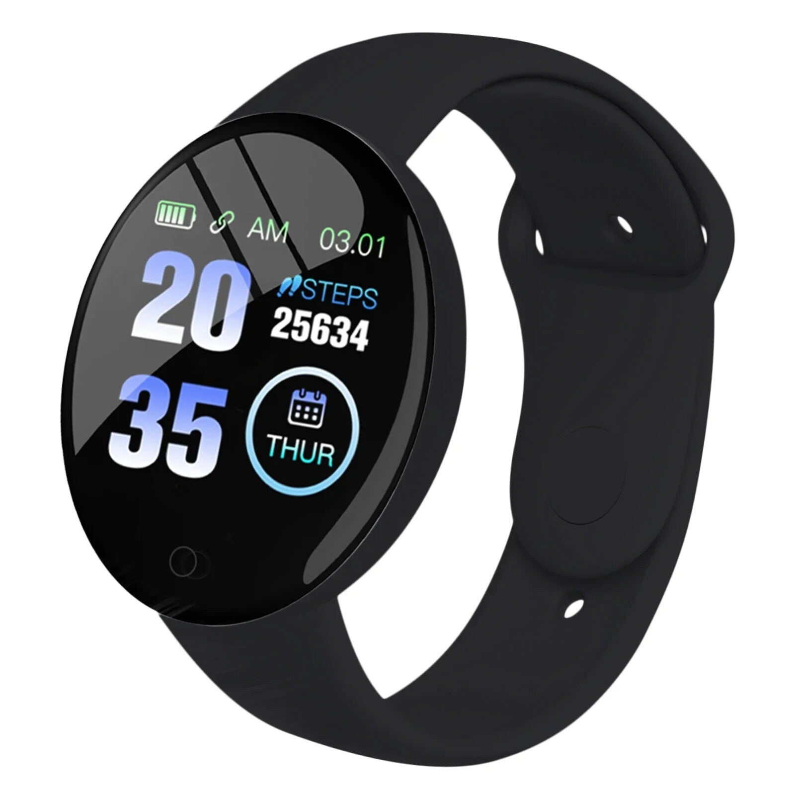 Smart Watch Heart Rate Blood Pressure Fitness Tracker for Men Women Android IOS